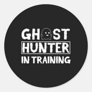 Ghost Hunter Paranormal Investigator Ghost-hunting Classic Round Sticker