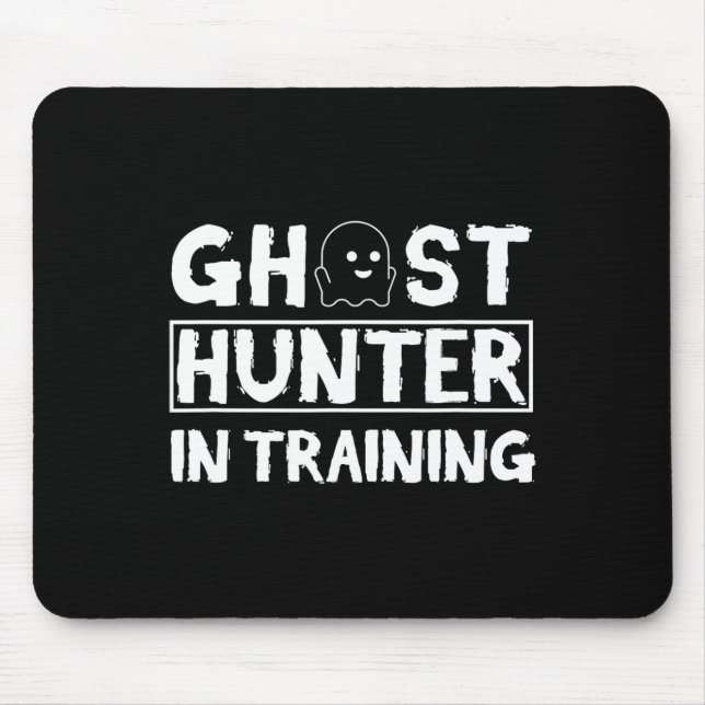 Ghost Hunter Paranormal Investigator Ghost-hunting Mouse Mat (Front)