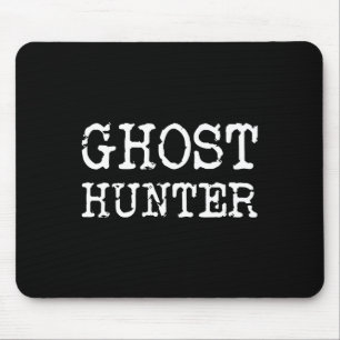 Ghost Hunter Paranormal Investigator Halloween Gif Mouse Mat