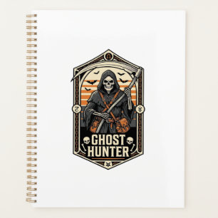 Ghost Hunter Shirt Vintage Reaper Halloween Design Planner