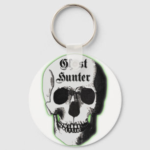Ghost Hunter Skull Key Ring
