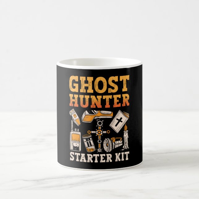 Ghost Hunter Starter Kit Paranormal Ghost Hunting Coffee Mug (Center)