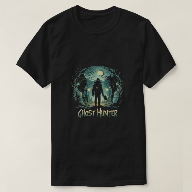 Ghost Hunter T-Shirt (Design Front)