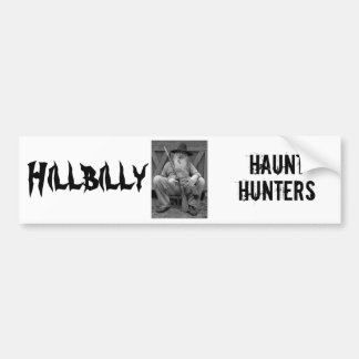 Ghost hunting bumper sticker