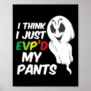 Ghost Hunting Ghost-hunter Clothing Men Women Poster