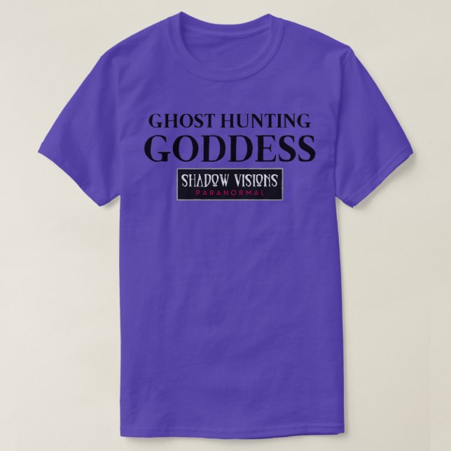 GHOST HUNTING GODDESS logo T-Shirt (Design Front)