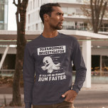 Ghost Hunting Paranormal Investigator Run Faster T-Shirt<br><div class="desc">Still searching for Paranormal Investigator Funny Ghost Hunting designs? Make a statement with this Paranormal Investigator: If You See Me Running Run Faster saying. A perfect gift for the ghost hunter or paranormal investigator or ghost hunter in your life.</div>