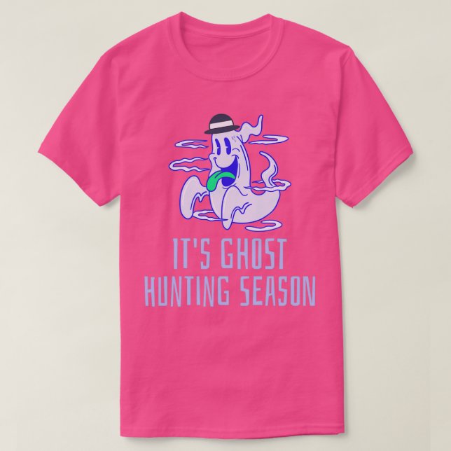 Ghost Hunting Season T-Shirt (Design Front)
