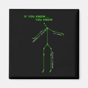 Ghost Hunting Sls Camera Stick Man Novelty Spooky  Magnet