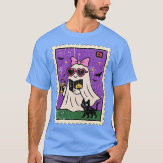 Ghost Iced Coffee book T-Shirt