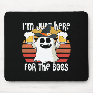 Ghost I'm Just Here For Boos1 Mouse Mat