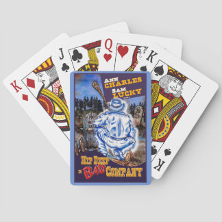 Ghost in the Graveyard Poker cards by Ann Charles