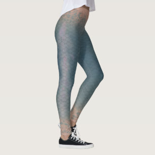 Ghost Jelly Mermaid scale blended waist Leggings 4