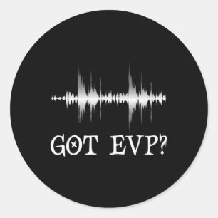 Ghost Magnet Ghost Hunting Ghost Hunter Paranormal Classic Round Sticker