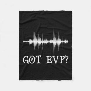 Ghost Magnet Ghost Hunting Ghost Hunter Paranormal Fleece Blanket