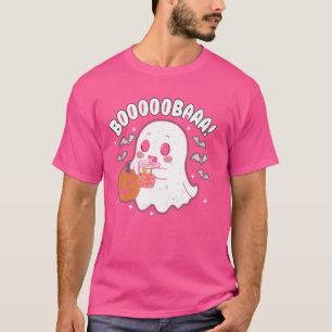 Ghost Milktea Ghost Drinking Bubble Tea T-Shirt