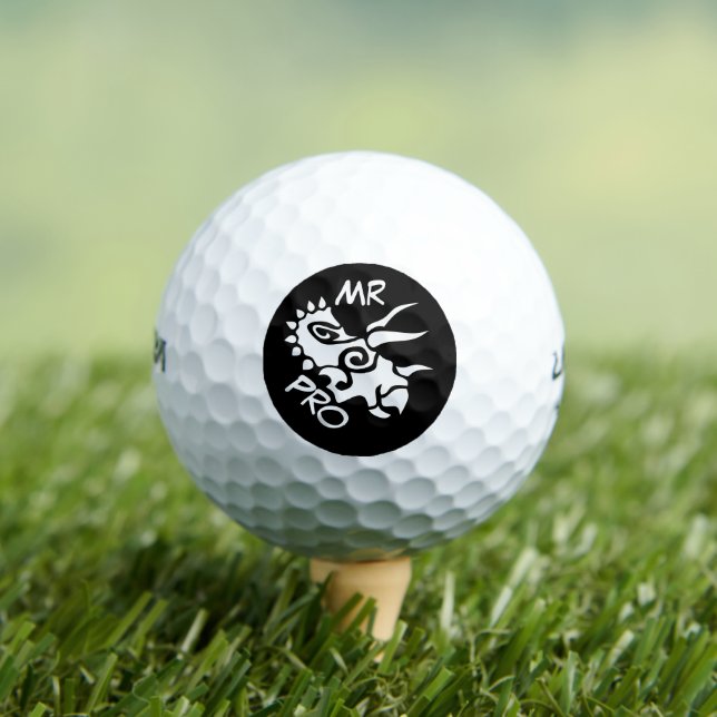 Ghost Mister Pro Triceratops Skilled Ancient  Golf Balls (Insitu Tee)