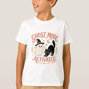 Ghost Mode Activated Design T-Shirt