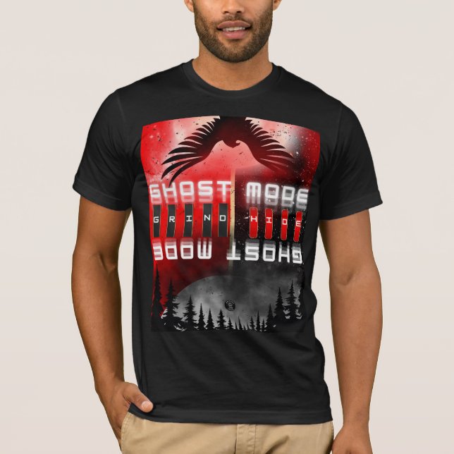 Ghost Mode | Grind in Silence T-Shirt (Front)