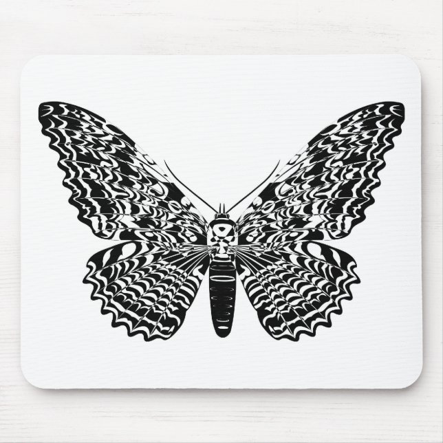 Ghost moth mouse mat (Front)