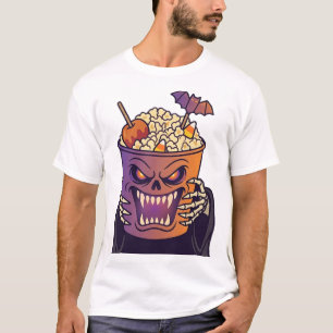 Ghost Movie Night Halloween T-Shirt