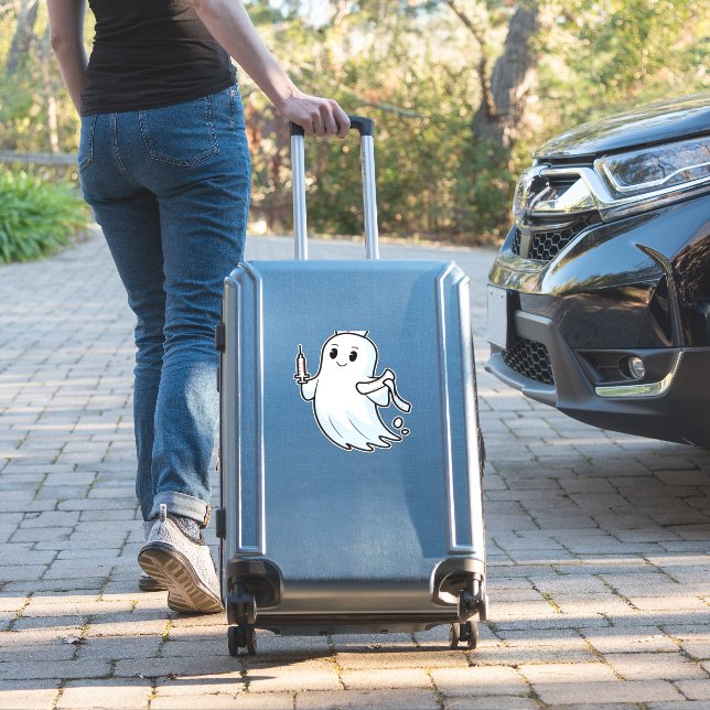 ghost nurse Classic T-Shirt_1 (Suitcase Insitu)