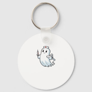 ghost nurse Classic T-Shirt_1 Key Ring