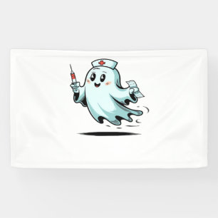 ghost nurse Classic T-Shirt_2 Banner