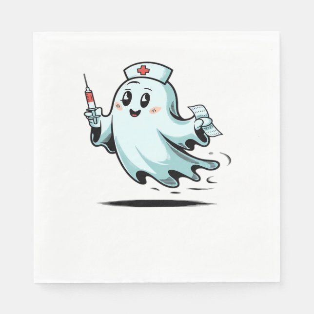 ghost nurse Classic T-Shirt_2 Napkin (Front)