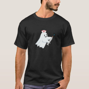 ghost nurse Halloween 2023 T-Shirt
