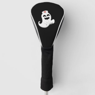 Ghost Nurse Halloween Golf Head Cover