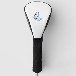 Ghost Nurse  Spookily Caring and Whimsically Haunt Golf Head Cover