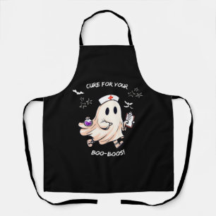 Ghost Nurse with Magical Potion – Cure for Your Bo Apron