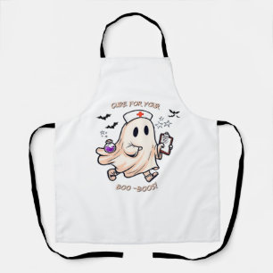 Ghost Nurse with Magical Potion – Cure for Your Bo Apron