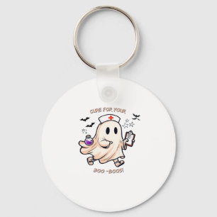 Ghost Nurse with Magical Potion � Cure for Your Bo Key Ring