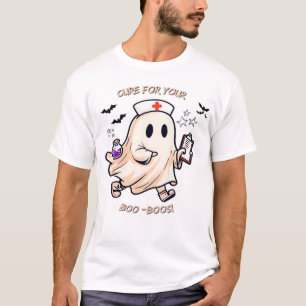 Ghost Nurse with Magical Potion  Cure for Your Boo T-Shirt