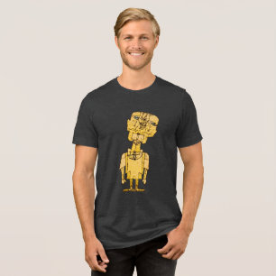 Ghost of a Genius by Paul Klee Tri-Blend Tee