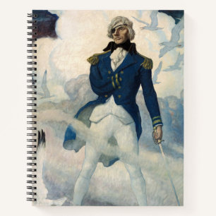 Ghost of Admiral Nelson by Newell Convers Wyeth Notebook