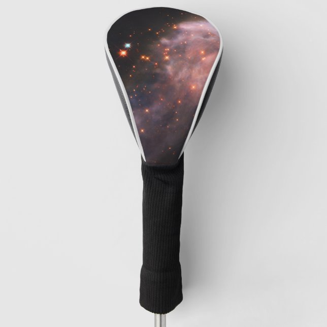 Ghost of Cassiopeia Nebula Golf Head Cover (Front)