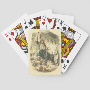 Ghost of Christmas Present Scrooge Playing Cards