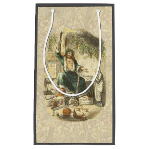 Ghost of Christmas Present Scrooge Small Gift Bag