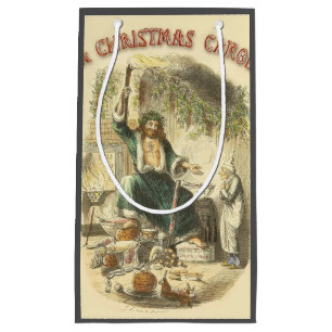 Ghost of Christmas Present Scrooge Small Gift Bag