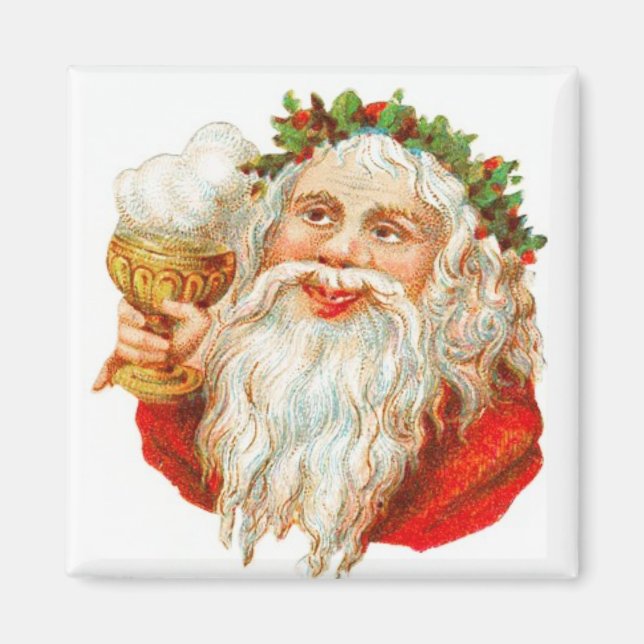 Ghost of Christmas Present Vintage Magnet (Front)