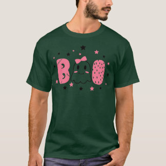 ghost of disapproval boo pink colour T-Shirt