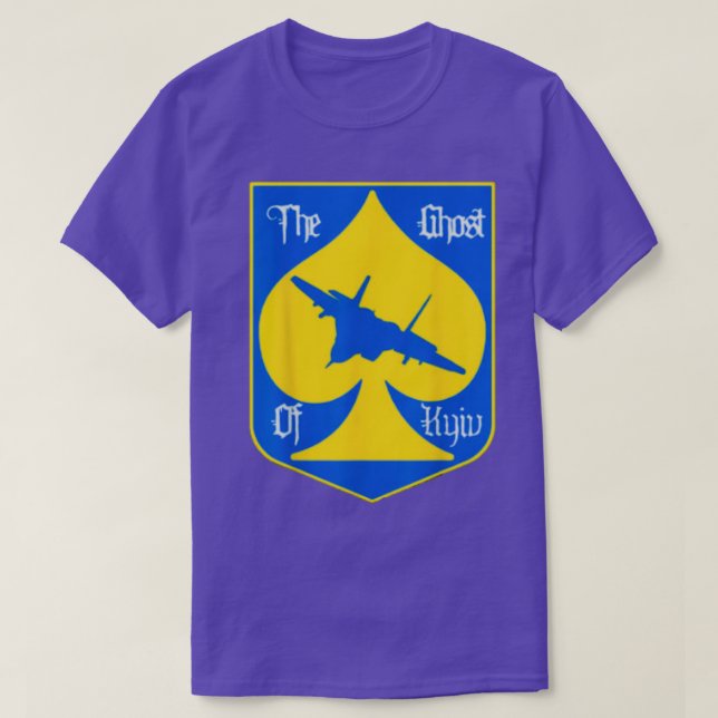 Ghost Of Kyiv  (2)  T-Shirt (Design Front)