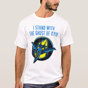 Ghost Of Kyiv Ukrainian Ace Pilot I Stand With Ukr T-Shirt