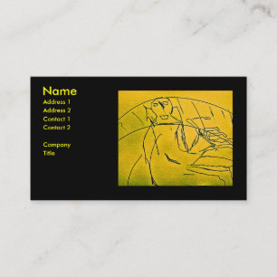 GHOST OF PIANIST BUSINESS CARD