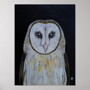 Ghost of the Night Painting by Alfred Fox Poster