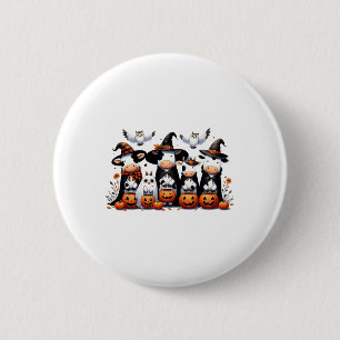 Ghost Owls Cows Halloween Animals Cow Lover Spooky 6 Cm Round Badge