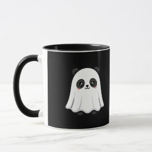Ghost Panda Halloween Mug